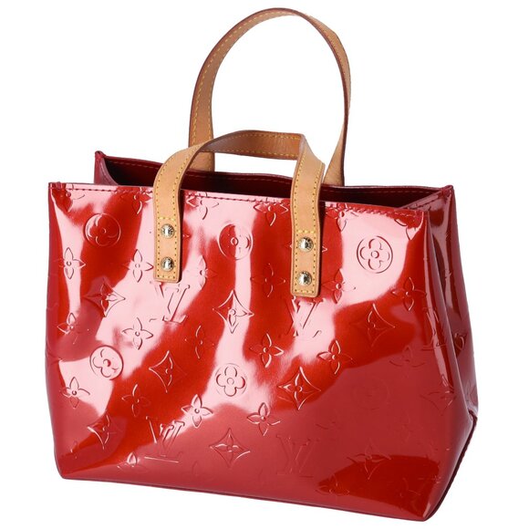 Louis Vuitton Reade PM Monogram Vernis Handbag M91990 Pomme d'Amour - Picture 4 of 9